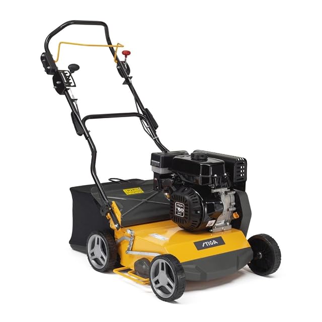 Scarificateur thermique STIGA SVP 40 G avec 32 lames pivotantes et bac de 40 litres