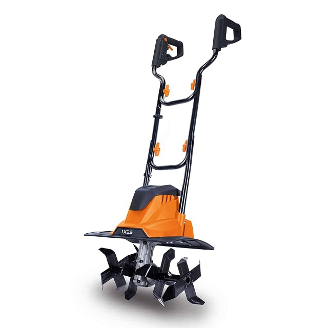 Motobineuse électrique IXES avec largeur de travail de 360 mm et seize fraises